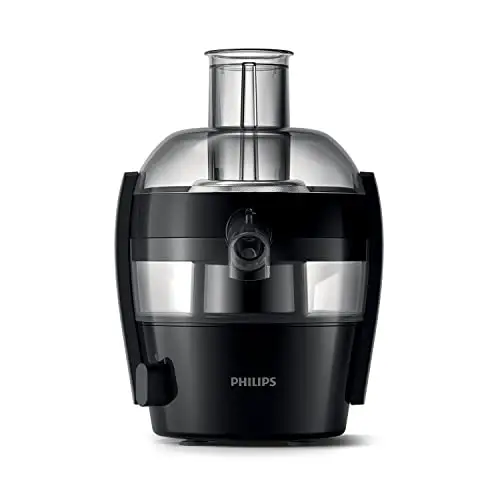 Philips Entsafter – 500W, 1.5L, NutriU-Rezepte-App, QuickClean (HR1832/00)