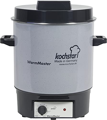 Kochstar WECK Einkochautomat WarmMaster Basic (Einkochtopf mit Thermostat, ohne Uhr, 230V, 1800 W, 27 L) 24115, 41.5 x 45.5 x 36.7 cm