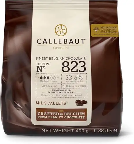 Callebaut Feinste belgische Milchschokolade, 400 g