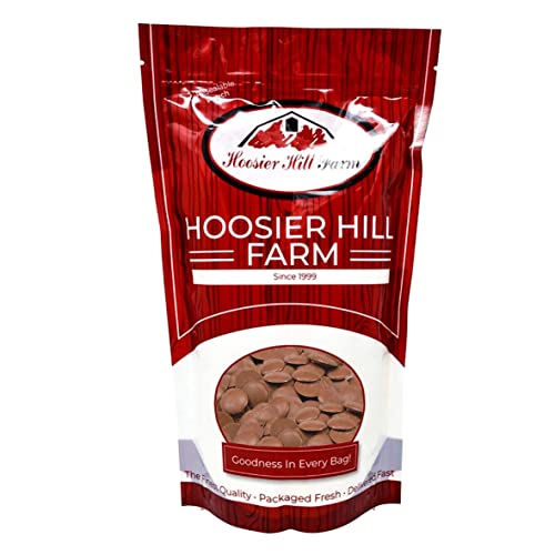 Hoosier Hill Farm - Echte Belgische Milchschokolade (1 kg) Kuvertère Callets für Schokoladenbrunnen Fondue und alle Schokoladenrezepte
