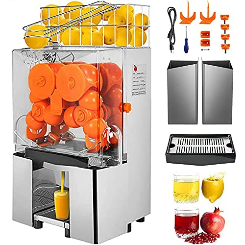 VEVOR Orangenpresse elektrische kommerzielle Zitruspresse Orangensaftmaschine für Orangensaft, Granatapfelsaft, Zitronensaft usw.